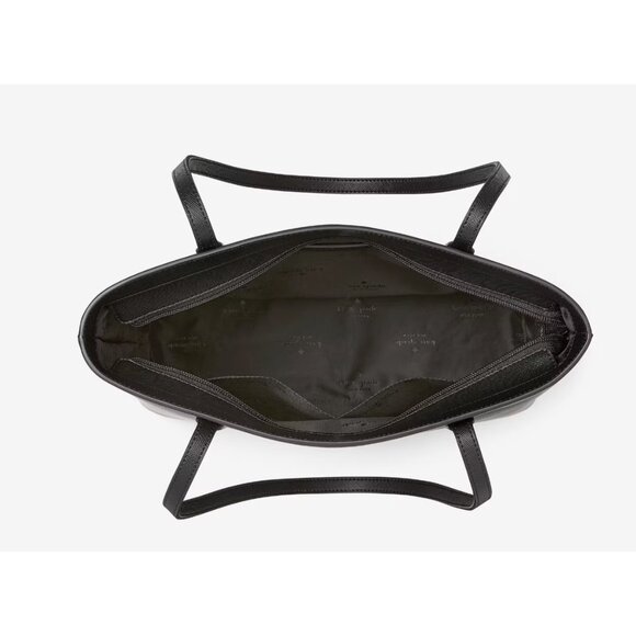 New Kate Spade Brynn Saffiano Tote Black KG109 - Picture 2 of 5